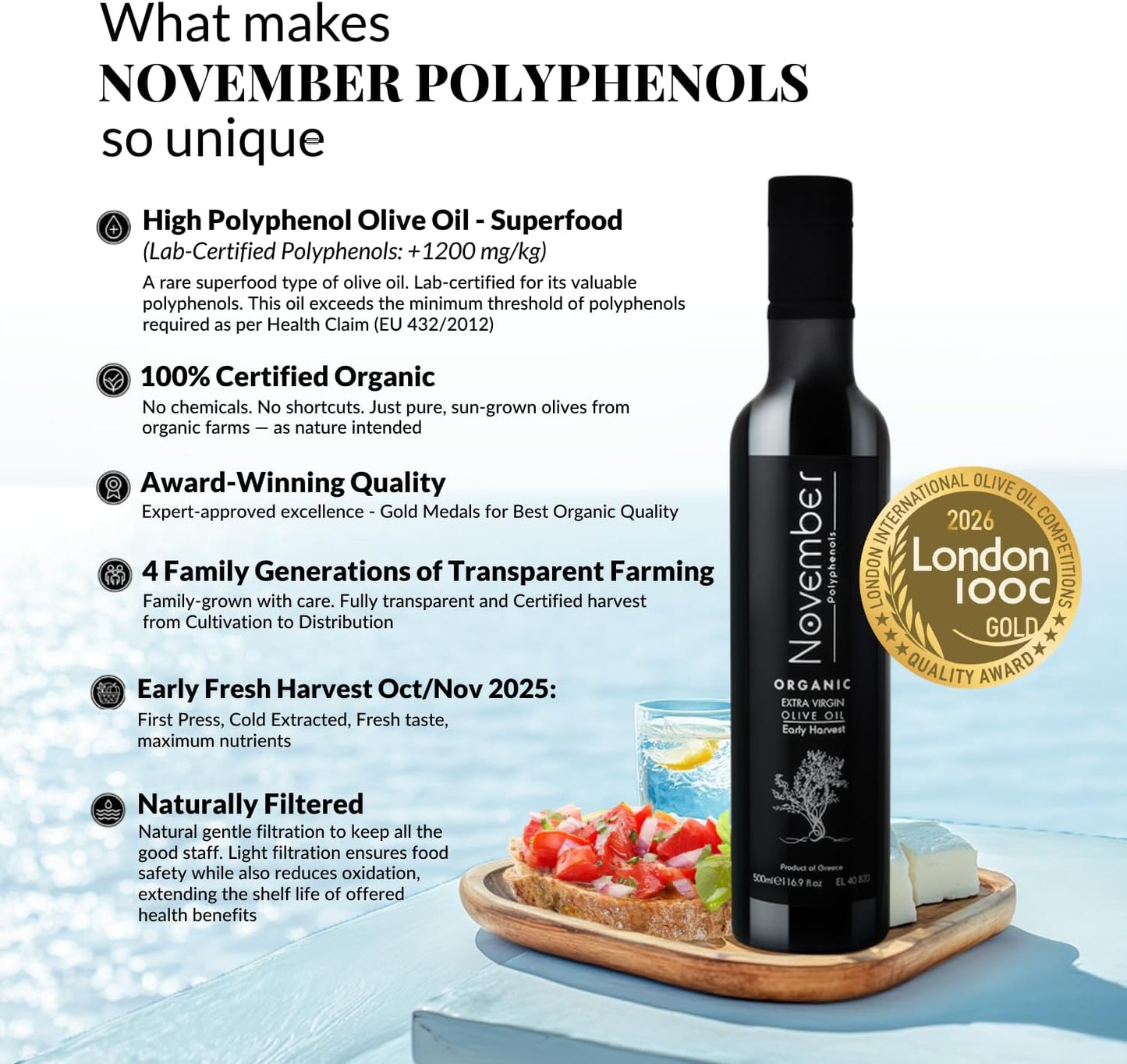 How to Choose the Best High Polyphenol Olive Oil in the UK
