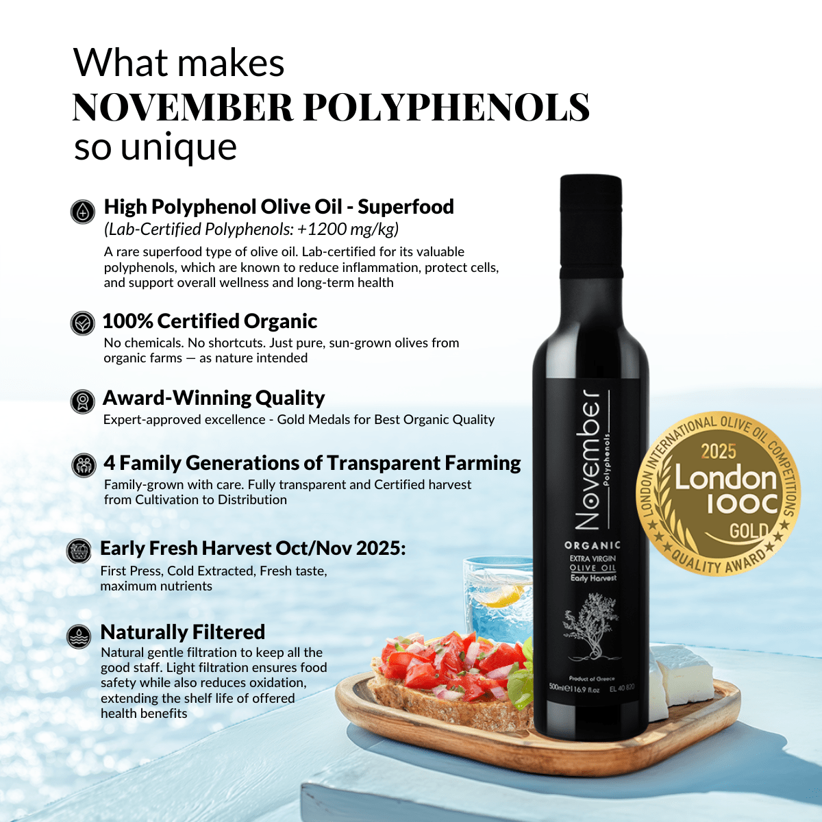 How to Choose the Best High Polyphenol Olive Oil in the UK