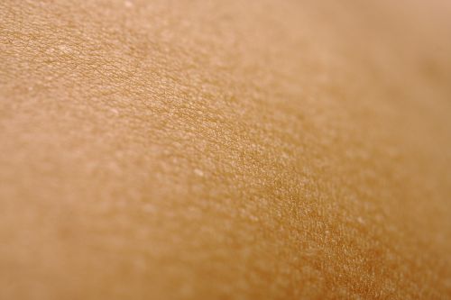 A person's skin