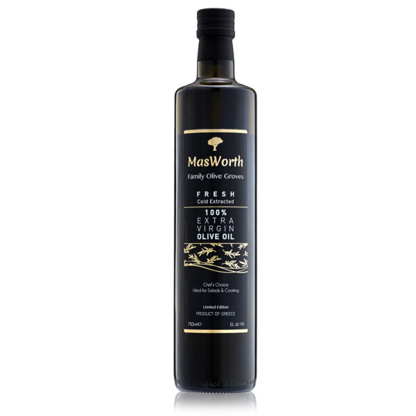 MasWorth Family Groves 100% Extra Virgin Olive Oil - Fresh Harvest (750ml)