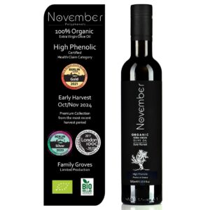 10% OFF with 3 or more of November Polyphenols Early Harvest EVOO (500ml)